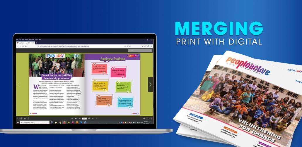 Inviting you to the marriage of Print with Digital