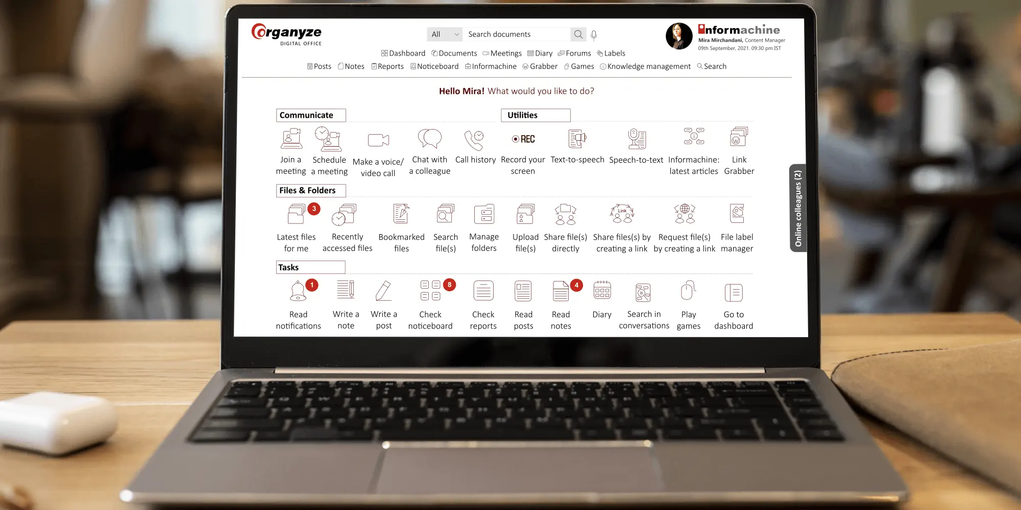 ORGANYZE Digital Office