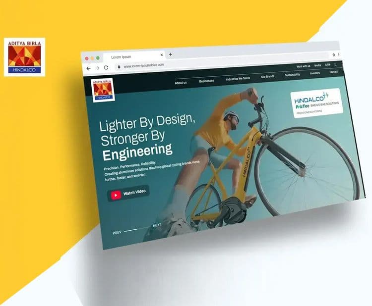 Building a B2B Digital Experience for Hindalco's Bike & E-Bike Solutions