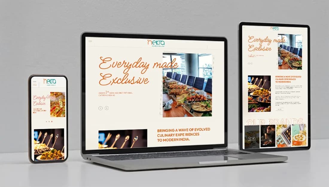 Nekta website