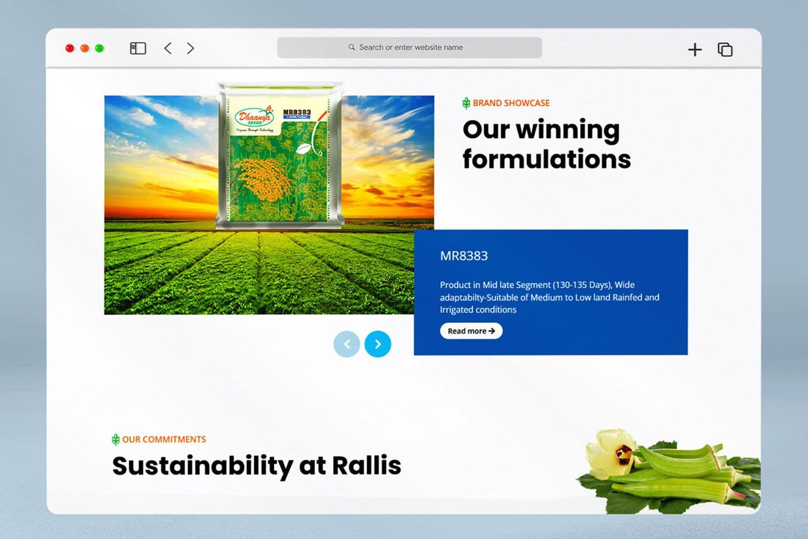 Rallis India website