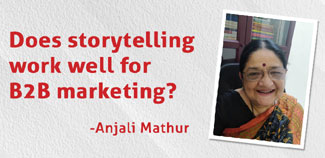 Does storytelling work well for B2B marketing?