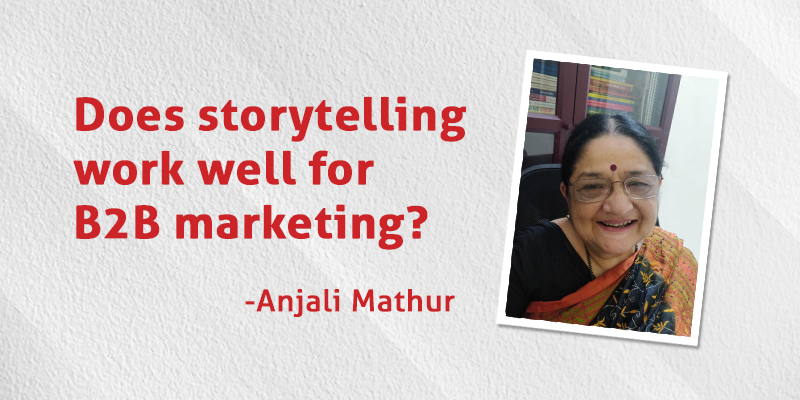 Does storytelling work well for B2B marketing?