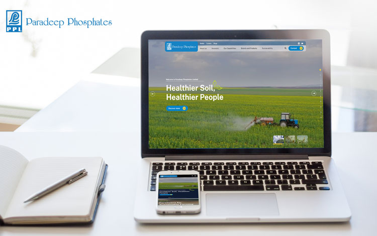 Paradeep Phosphates Website