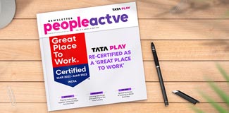 Peopleactve, Tata Play's internal magazine